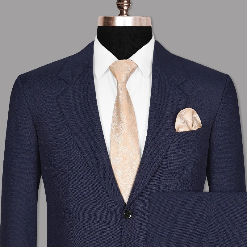 Valhalla Blue Wool Rich Suit