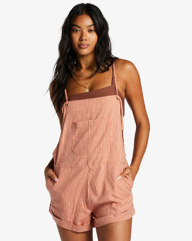 Wild Pursuit Romper - Rose Dawn