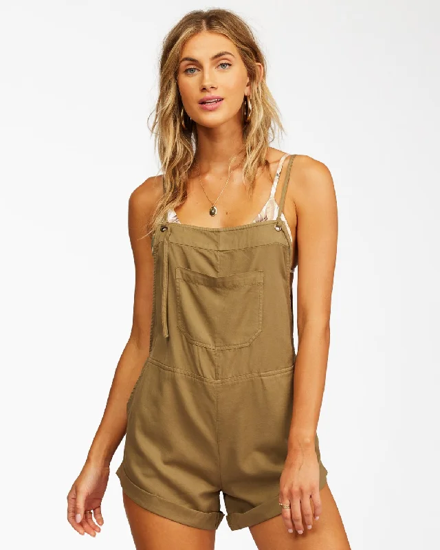 Wild Pursuit Romper - Sage