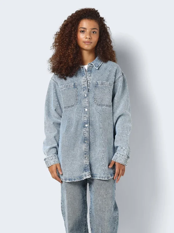 Alva Denim Shirt- Noisy May