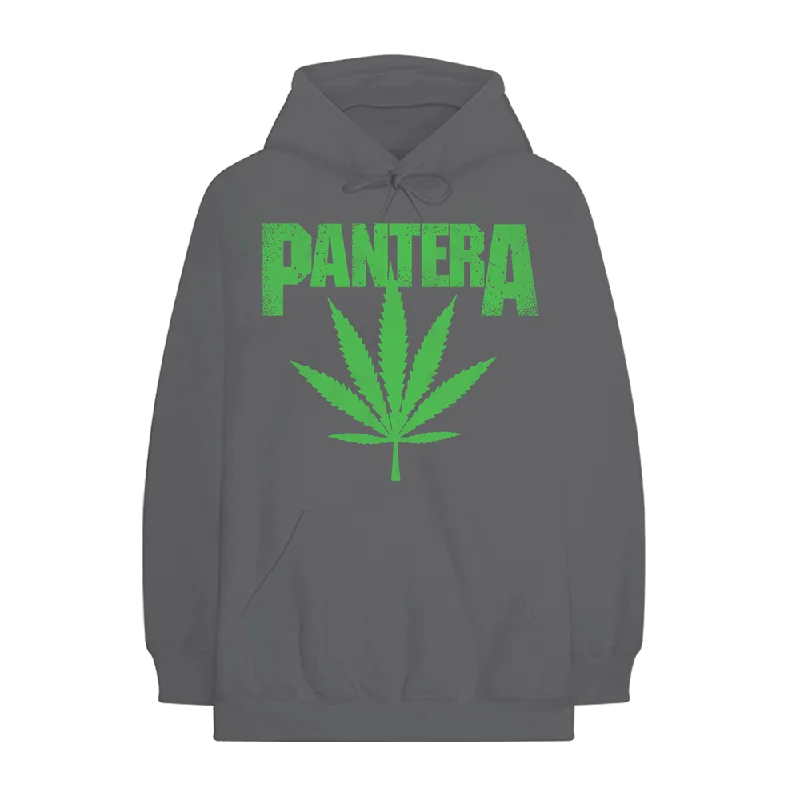 Cannabis Skull Charcoal Hoodie