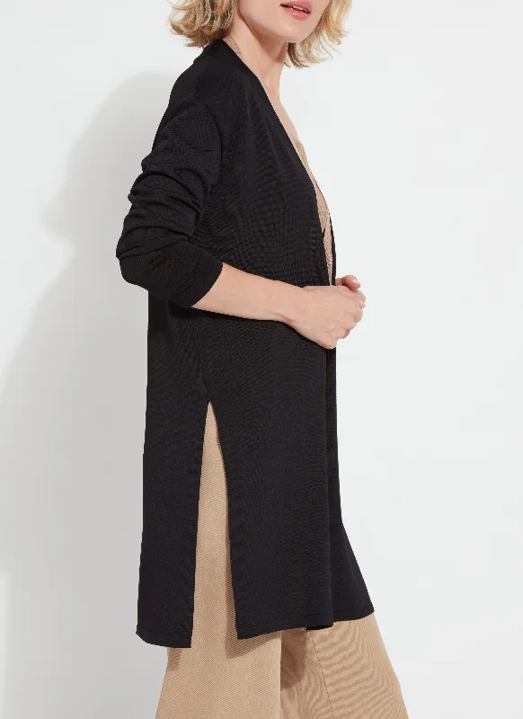 Knitted Cardigan in Black