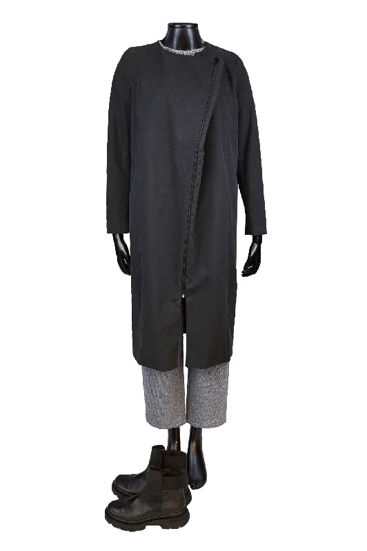 T62 MIDI LONG COAT ZIP